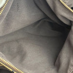 Fendi Vintage Gold Shimmer Zucca Shoulder Bag