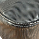 Bottega Veneta Black Coated Canvas PVC Shoulder Bag