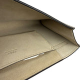Chloe Grey Leather/Suede Faye Clutch