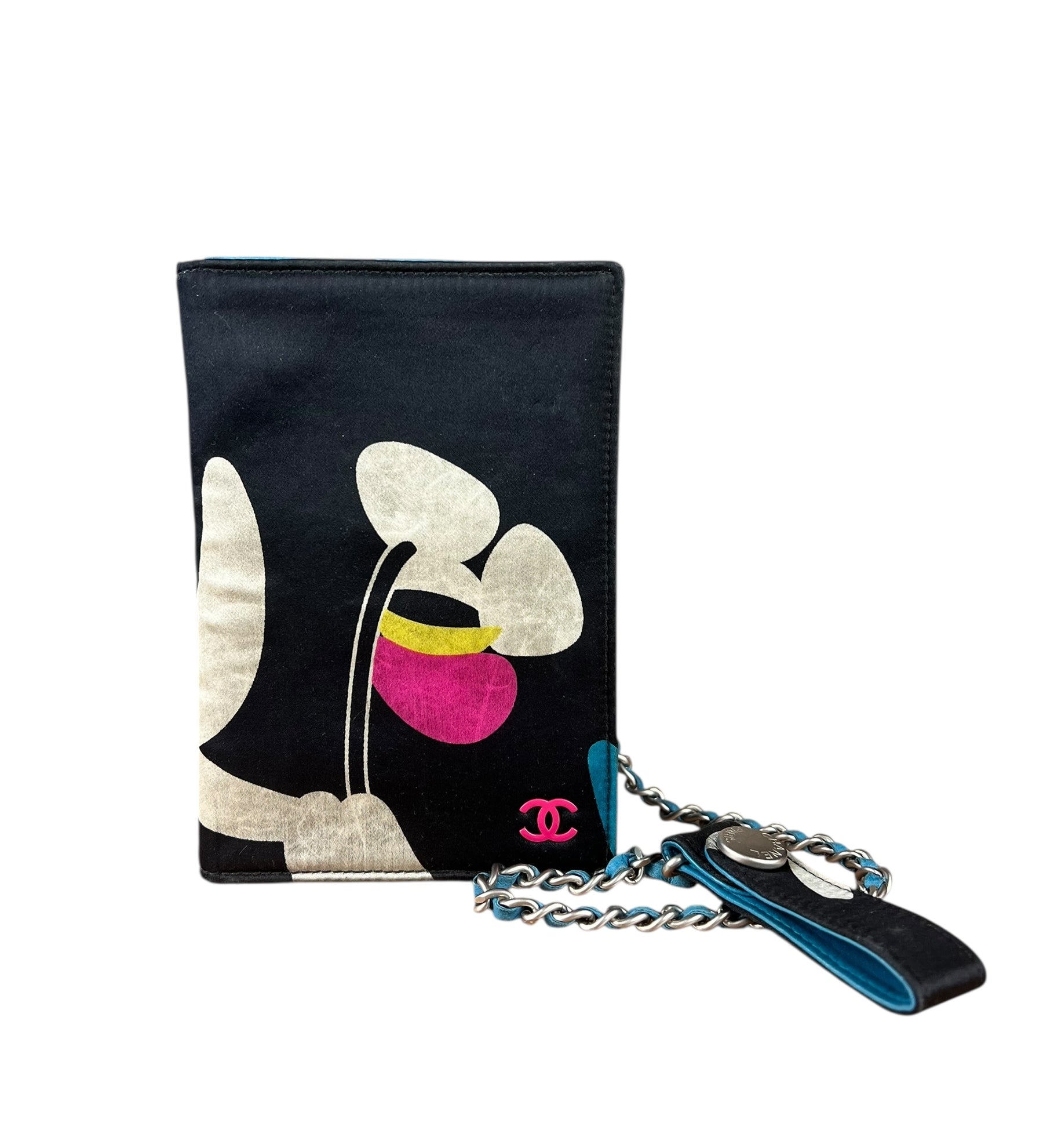 Chanel Vintage Floral Card Holder