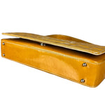 Chanel Vintage East West Patent Flap Bag