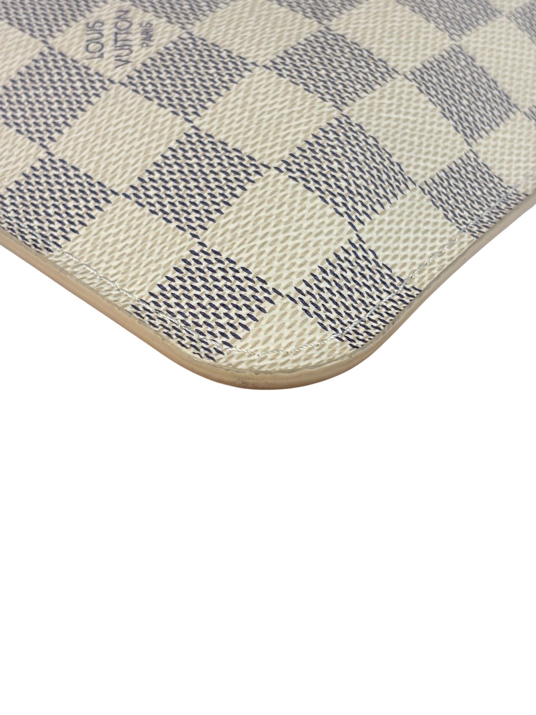 Louis Vuitton Damier Azur Neverfull Pouch
