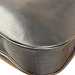 Gucci Black Leather Silhouette Hobo Bag