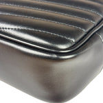 Yves Saint Laurent Black Leather Mini Lou Camera Bag