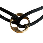 Louis Vuitton Black Empriente Cord Bracelet