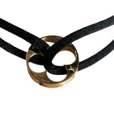 Louis Vuitton Black Empriente Cord Bracelet