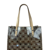 Salvatore Ferragamo Gancini Vinyl Tote/Hand Bag