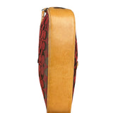 Coach Multicolor Leather Trim Signature Canvas Shoulder Bag
