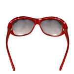 Marc Jacobs Oversized Red Wrap Sunglasses
