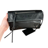 Balenciaga Envelope Clutch Black