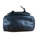 Coach black Leather Backpack