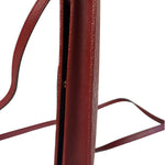 Gucci Red Micro GG Leather Crossbody Wallet