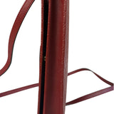 Gucci Red Micro GG Leather Crossbody Wallet