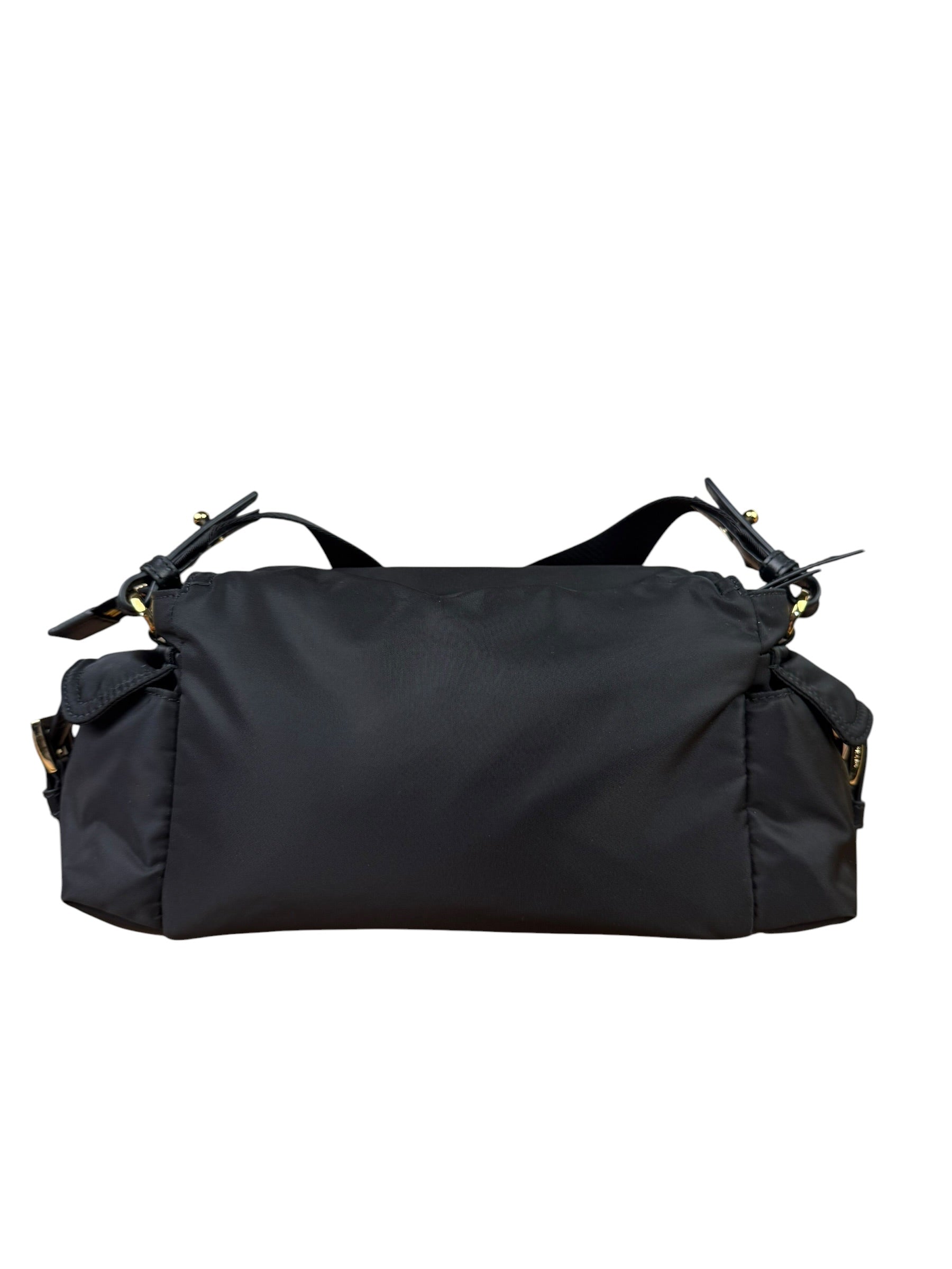 Prada Black Explore Re-Nylon Medium Shoulder Bag