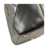 Chanel Black Quilted Calfskin Cambon Ligne Tote 2003