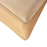 Maison Margiela MM6 Peach Satin Accordion Shoulder Bag