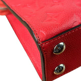 Louis Vuitton Red Monogram Empreinte Mini Pont-Neuf Two-Way Tote