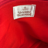 Vivienne Westwood Red Canvas Tote Bag