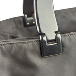 Prada Vintage Black Tessuto Nylon Tote