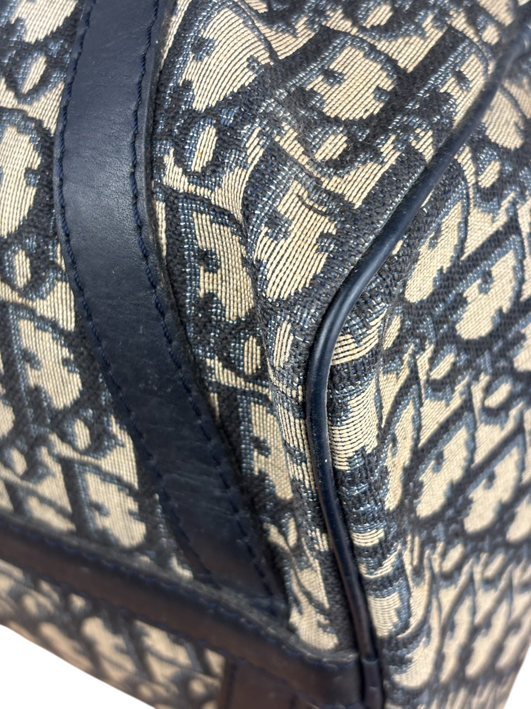 Christian Dior Vintage Trotter Boston Hand Bag