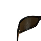 Gucci Black GG.15.1/N/S Black Injection-Frame Shield Sunglasses