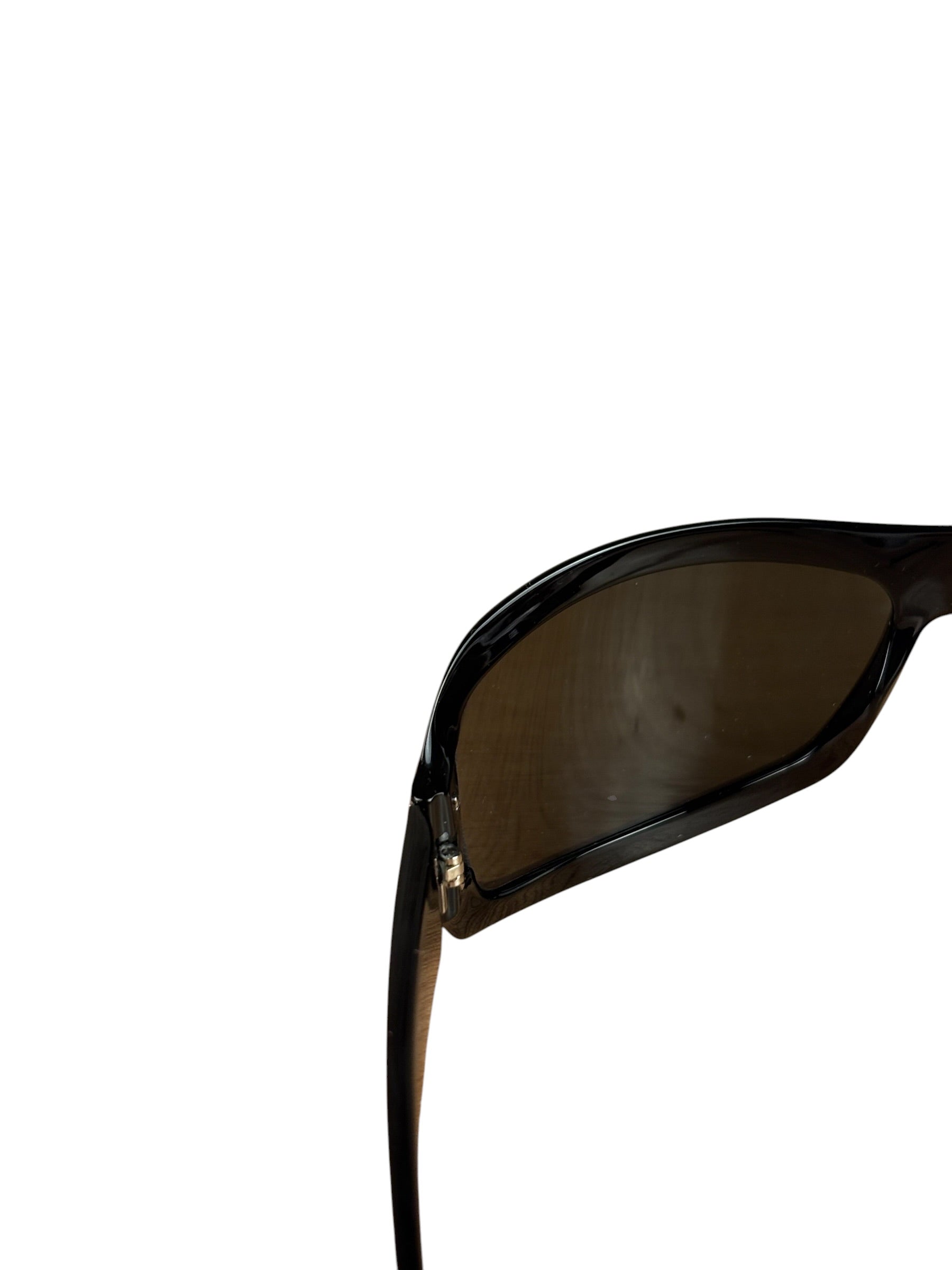 Gucci Black GG.15.1/N/S Black Injection-Frame Shield Sunglasses