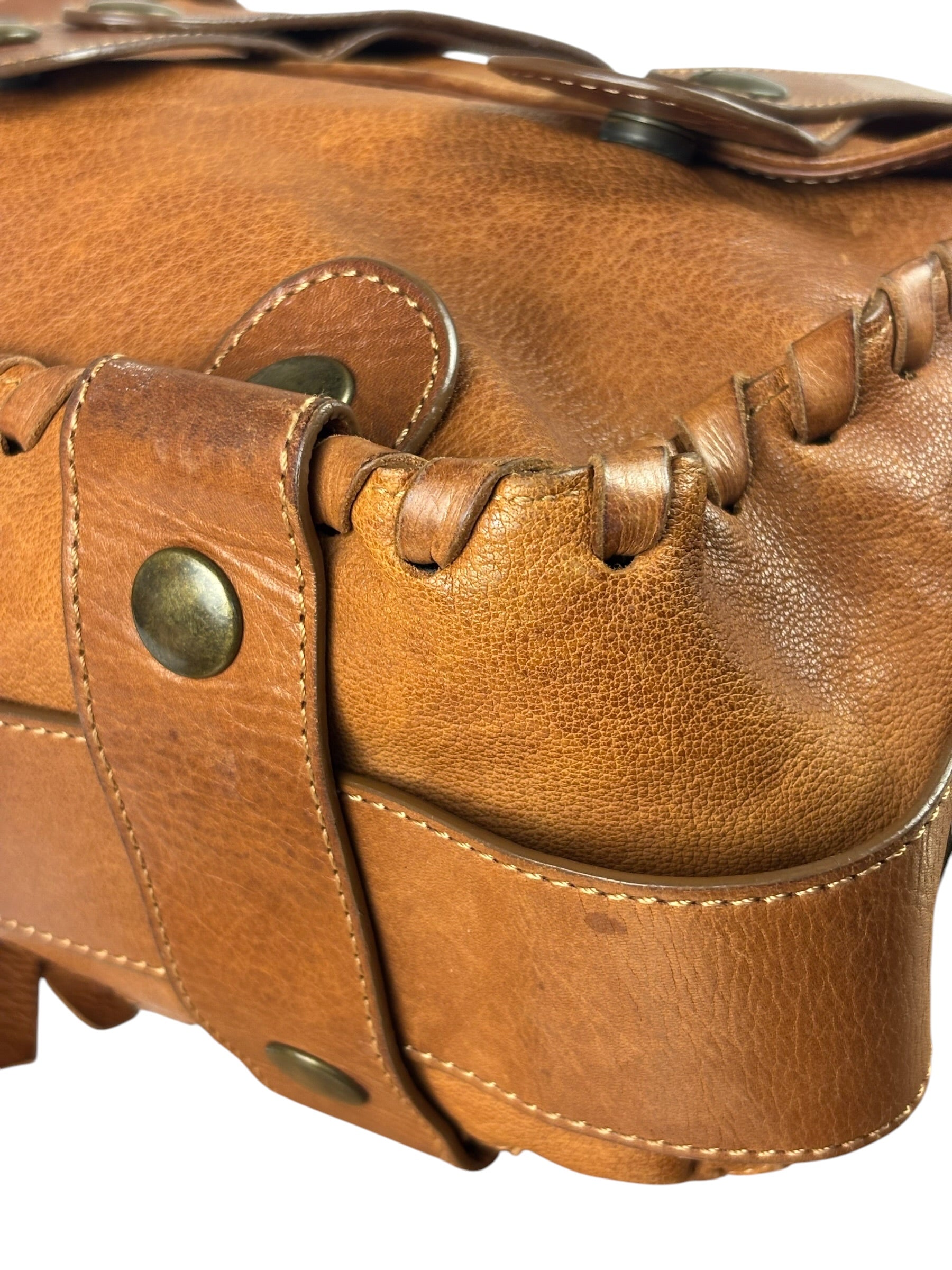 Chloe Brown Silverado Messenger Bag