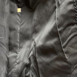 Kiyomi Vintage Auburn Chevron Mink Fur Coat
