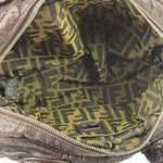 Fendi Vintage Brown Small Spy Bag