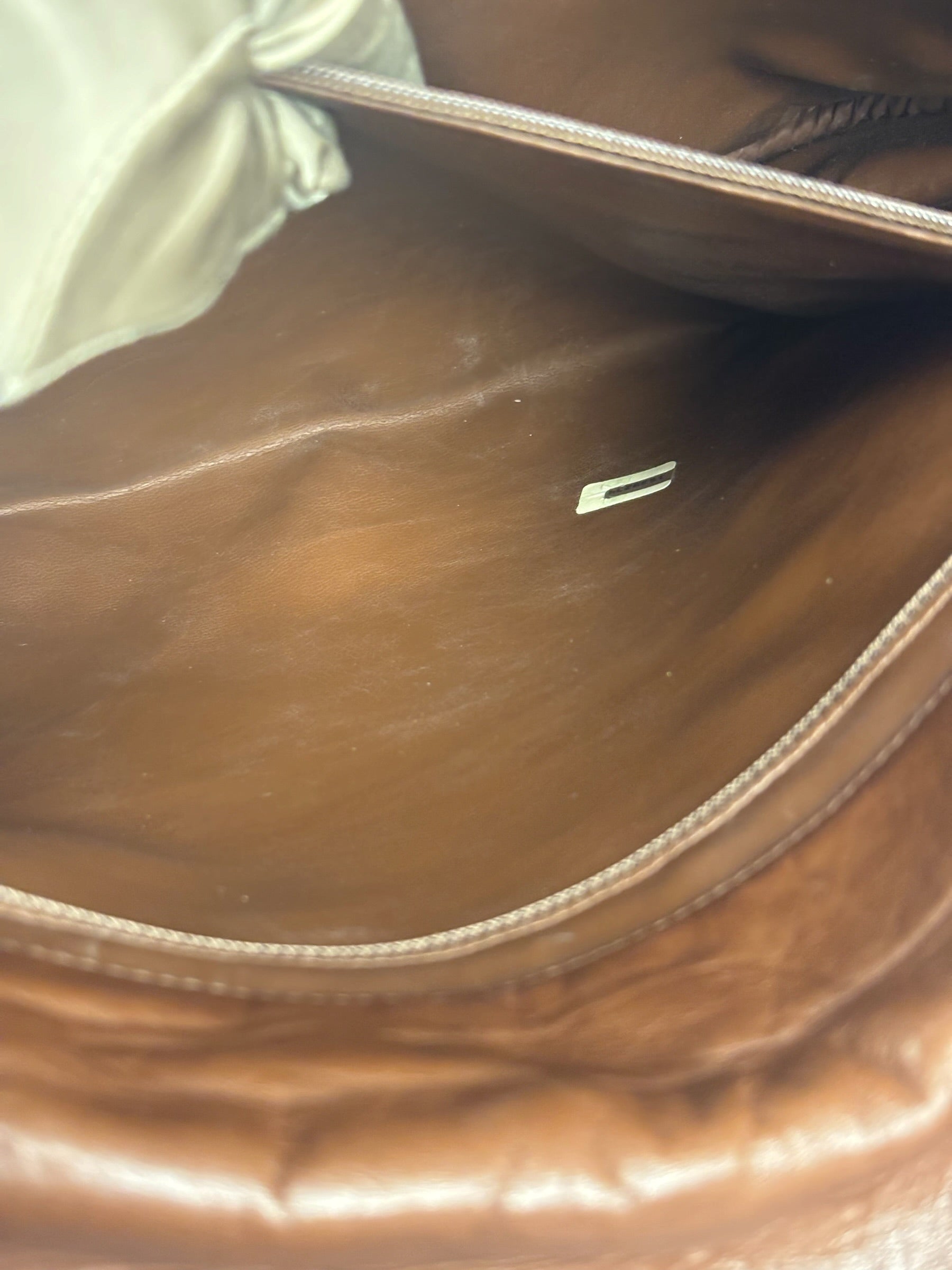 Chanel Brown Quilted Leather Flap Chain Messenger Bag