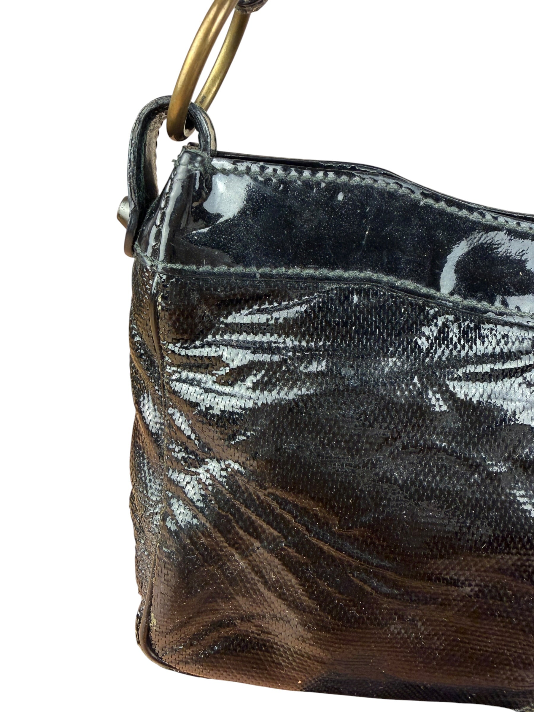Balenciaga Black Leather Classic City Shoulder Bag