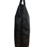 Longchamp Black Leather Le Pliage Xtra Medium Tote