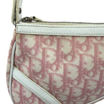Christian Dior Vintage Monogram Diorissimo Trotter Saddle Pochette