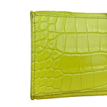 Balenciaga Small Yellow Croc Hourglass 2Way