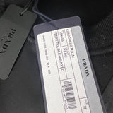 Prada Black Nylon Logo Pullover