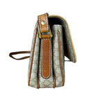 Celine Vintage Macadam Canvas Crossbody Bag