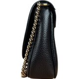 Gucci GG Soho Black Leather Chain Bag
