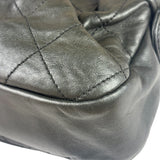 Chanel Grey Quilted Leather Tote Bag 2006