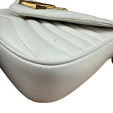 Louis Vuitton White Leather New Wave Multi Crossbody Pochette