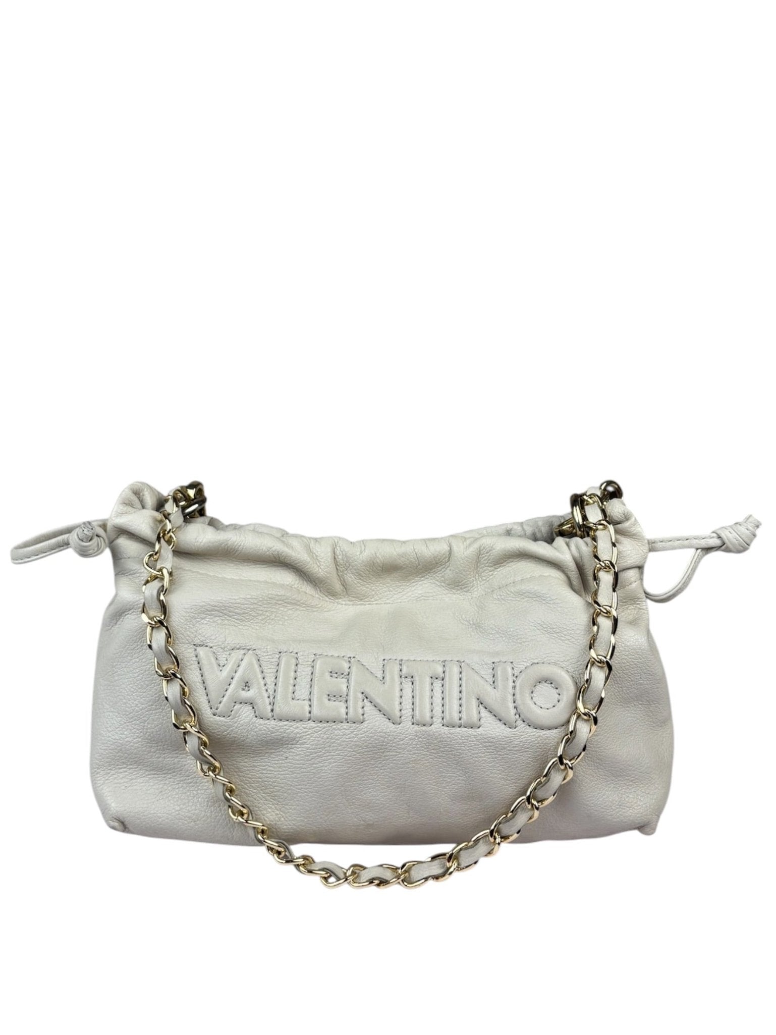 Valentino Cream Slouchy Handbag