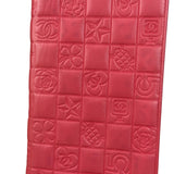 Chanel Pink Quilted Leather Lucky Symbols Long Wallet 2004