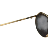 Fendi Blue Gold Frame Sunglasses
