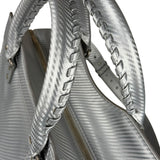 Balenciaga Carbon Fiber Silver Neo Classic City Bag Medium