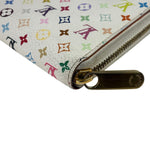 Louis Vuitton x Takashi Murakami Multicolor Monogram Zip-Around Wallet