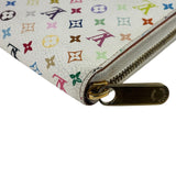 Louis Vuitton x Takashi Murakami Multicolor Monogram Zip-Around Wallet