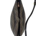 Celine Coated Canvas Stripped Macadam Crossbody