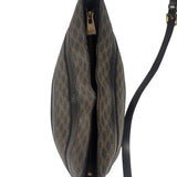 Celine Coated Canvas Stripped Macadam Crossbody