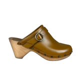 Isabel Marant Camel Brown Marant Titya Leather Clog (Footwear)