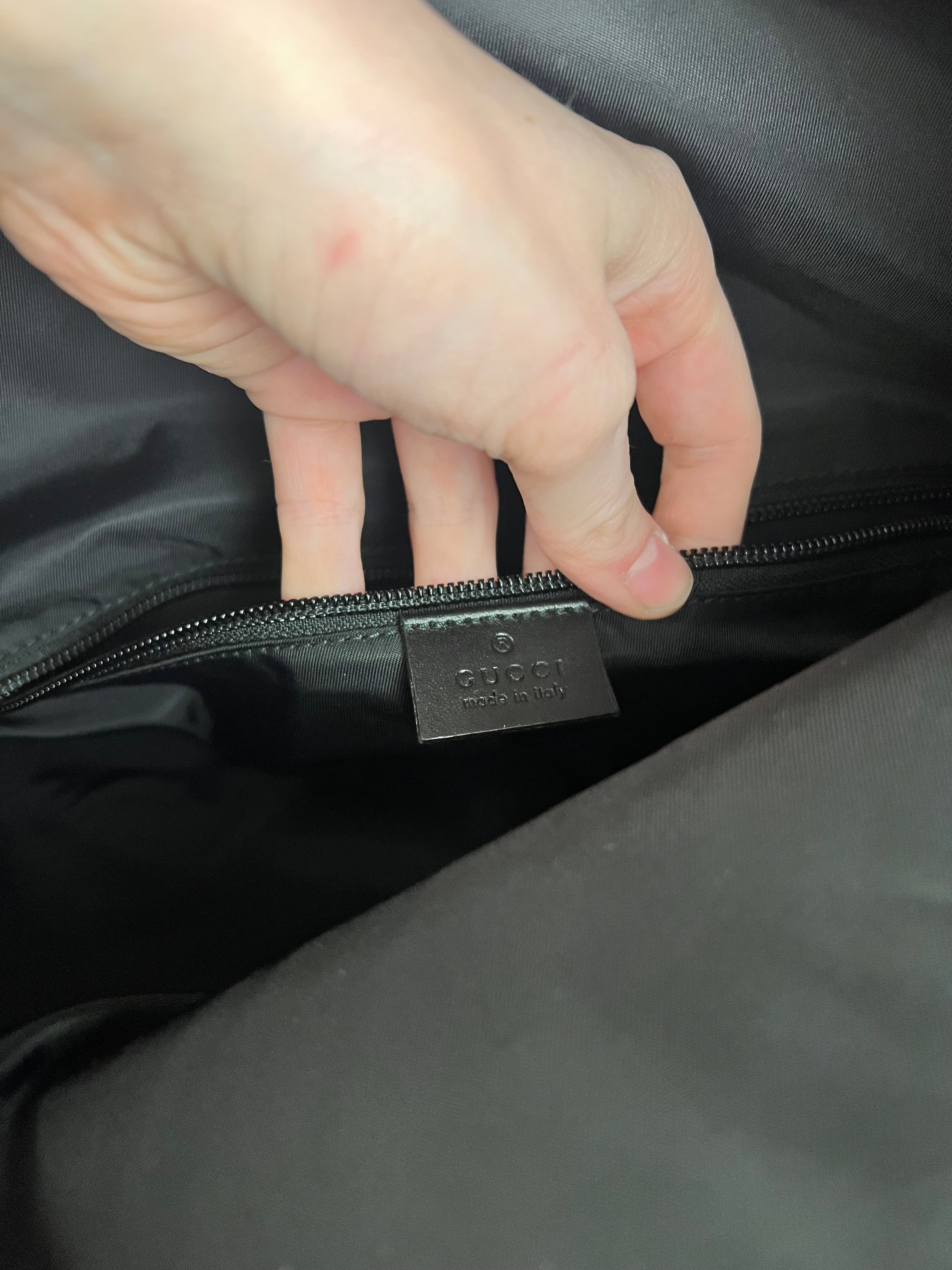 Gucci Sherry Line Canvas Techno Backpack