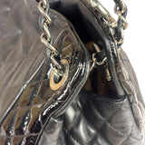 Chanel Black Quilted Leather Tote Bag 2014